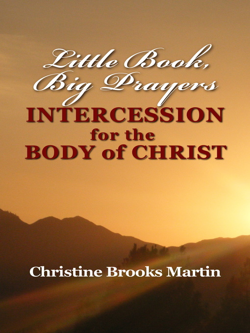 Title details for Little Book, Big Prayers by Christine Brooks Martin - Available